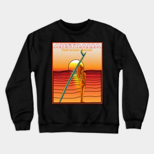 SURF AUSTRALIA Gold Coast Crewneck Sweatshirt